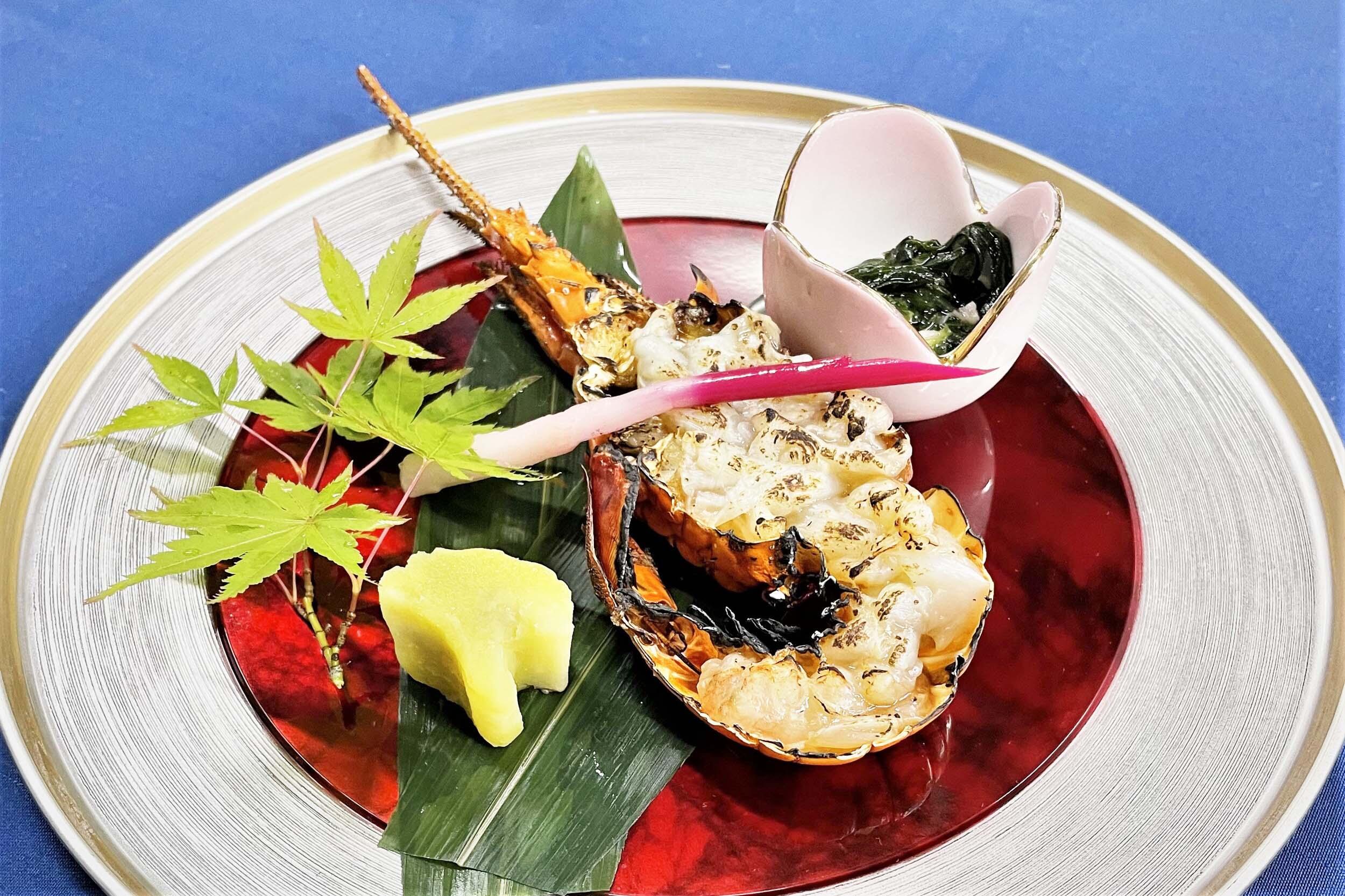 伊勢海老鬼殻焼き付プラン