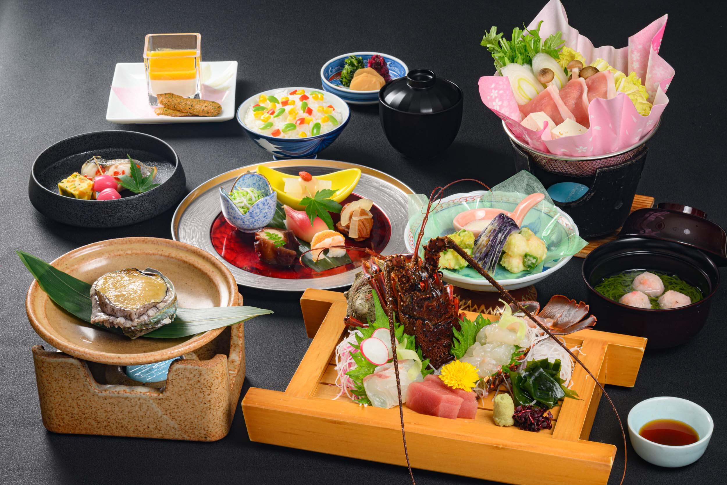 伊勢海老＆鮑プラン