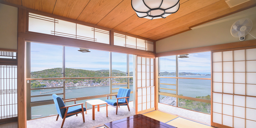 10畳バストイレ付パノラマ展望